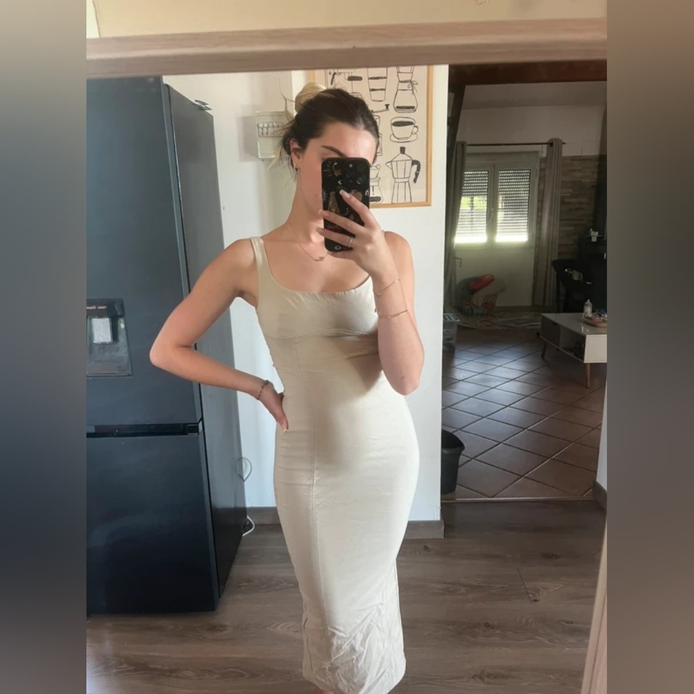 Cream Brandy Melville Mini Dress. S